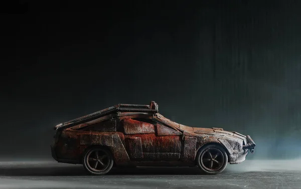 Post - apocalyptic car — Stock Photo, Image