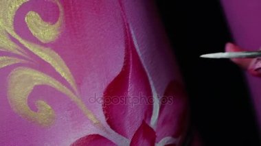 Resim bodyart, portre