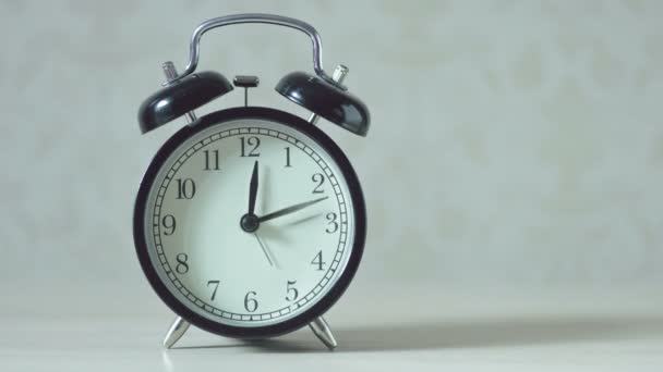 4k Timelapse de l'horloge de style rétro 