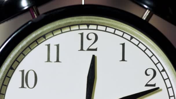 4k Timelapse de l'horloge de style rétro 