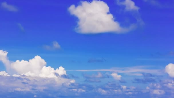 4K. Timelapse rolling clouds — Stock Video