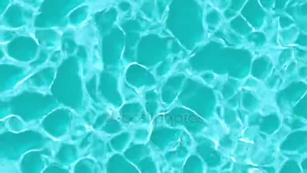 Textura del agua movimiento fondo — Vídeo de stock