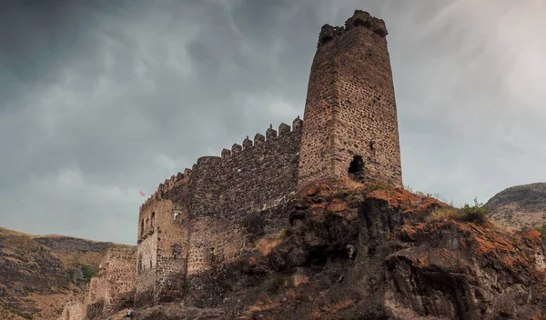 Forteresse de Khertvisi dans la région de Samtskhe-Javakheti en Géorgie — Photo