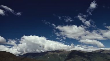 Timelapse of clouds over Roza Hutor in Sochi