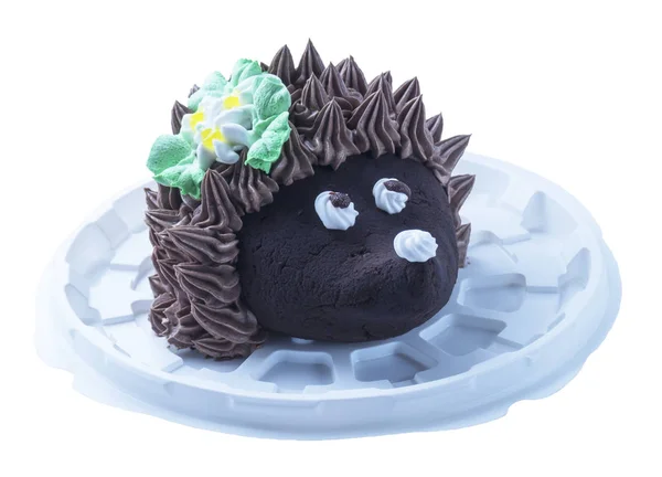 Cake in form of the hedgehog — Stock Photo, Image