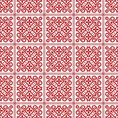 Belarus etnik süsleme, seamless modeli