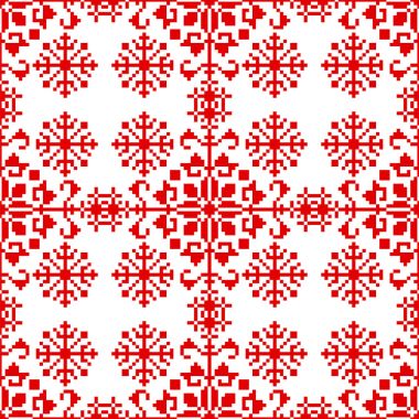 Belarus etnik süsleme, seamless modeli