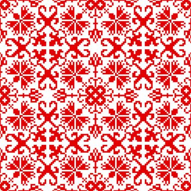 Belarus etnik süsleme, seamless modeli