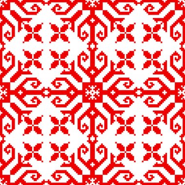 Belarus etnik süsleme, seamless modeli