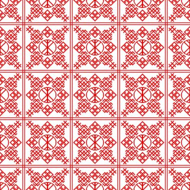 Belarus etnik süsleme, seamless modeli