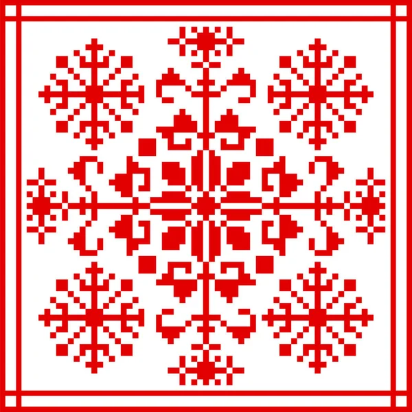 Білоруська етнічних Орнамент, безшовні візерунком — стоковий вектор