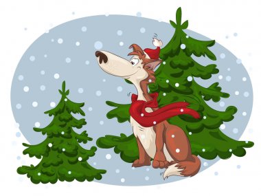 Karikatür köpek, yıl 2018 sembolü