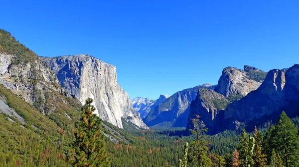 W Parku Narodowym Yosemite w Kalifornii — Zdjęcie stockowe