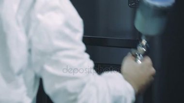 Toz kaplama püskürtücü tutan el. yarı otomatik toz kaplama ürünleri