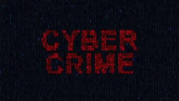 pirate informatique bloquant tandis que les caractères de code bleu dans le web sombre. virus informatique 