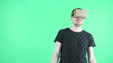 Adam zevk karton google Vr kulaklık telefon için
