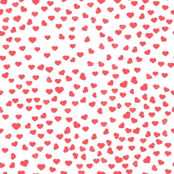 Abstractos corazones del Día de San Valentín. Corazones rojos. Fondo transparente para su diseño. Ilustración vectorial. Concepto de amor. Lindo fondo de pantalla. Buena idea para tu boda , — Vector de stock