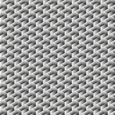 geometrik küp seamless modeli. Moda grafik tasarım. Vektör çizim. Arka plan tasarım. Optik illüzyon 3d. Modern şık soyut doku. Şablon baskı, tekstil, ambalaj ve dekorasyon için