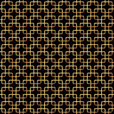 Soyut geometrik kare seamless modeli. Moda grafiği. Arka plan tasarım. Modern şık doku. Vektör çizim. Duvar kağıdı için kullanılabilir, desen doldurur, web sayfası, arka plan, yüzey dokuları.