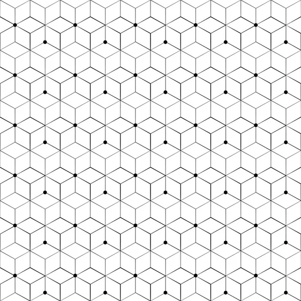 Kılavuz seamless modeli. Geometrik küp, yıldız efekti. Moda grafik tasarım. Vektör çizim. Arka plan tasarım. Modern şık soyut doku. Şablon baskı, tekstil, ambalaj ve dekorasyon için