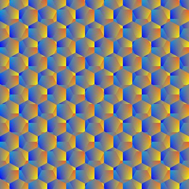 geometrik çokgen seamless modeli. Moda grafik tasarım. Vektör çizim. Arka plan tasarım. Optik illüzyon 3d. Modern şık soyut doku. Şablon baskı, tekstil, ambalaj, dekorasyon için