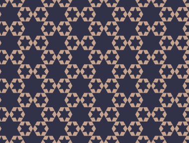 geometrik yıldız seamless modeli. Moda grafik tasarım. Vektör çizim. Arka plan tasarım. Asya bankamatik. Modern şık soyut doku. Şablon baskı, tekstil, ambalaj ve dekorasyon için