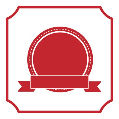 Çerçeve ve etiket. Afiş alanı simgesi. Vektör çizim. Beyaz arka plan üzerinde düz tasarım göl kenarında. Şerit şekli. Etiket ve dekorasyon app ve web için. Afiş, rozet ve sınır koleksiyonu.