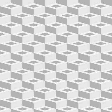 geometrik küp seamless modeli. Moda grafik tasarım. Vektör çizim. Arka plan tasarım. Modern şık soyut doku. Şablon baskı, tekstil, ambalaj ve dekorasyon için