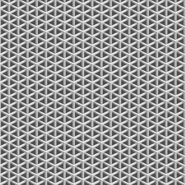 geometrik çokgen seamless modeli. Moda grafik tasarım. Vektör çizim. Arka plan tasarım. Optik yanılsama 3d Modern şık soyut doku. Şablon baskı, tekstil, ambalaj, dekorasyon için