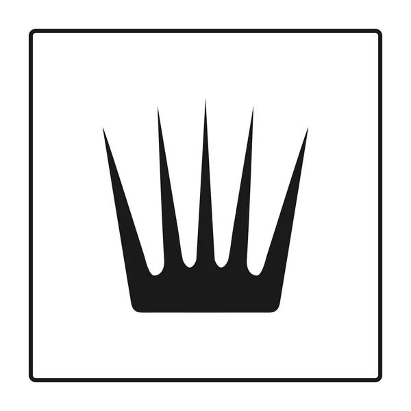 Krone Ikone im trendigen flachen Stil isoliert auf weißem Hintergrund. Luxus-Logo und Krone Symbol für Ihre Website-Design, Logo, App, ui. Vektorillustration, Eps10. — Stockvektor