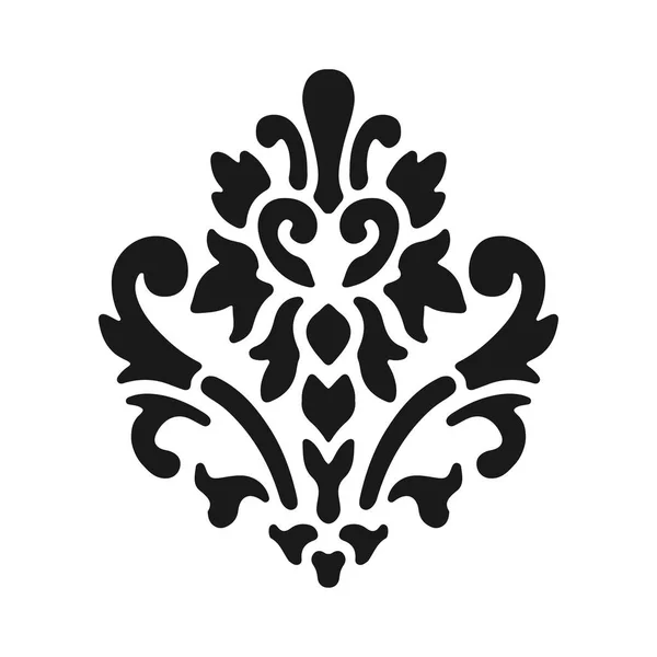 Fleur de lis symbole, czarne sylwetki - symbole heraldyczne. Ilustracja wektorowa. Średniowieczne znaki. Świecące francuskiego fleur de lis royal lily. Elegancki wystrój symboli. — Wektor stockowy