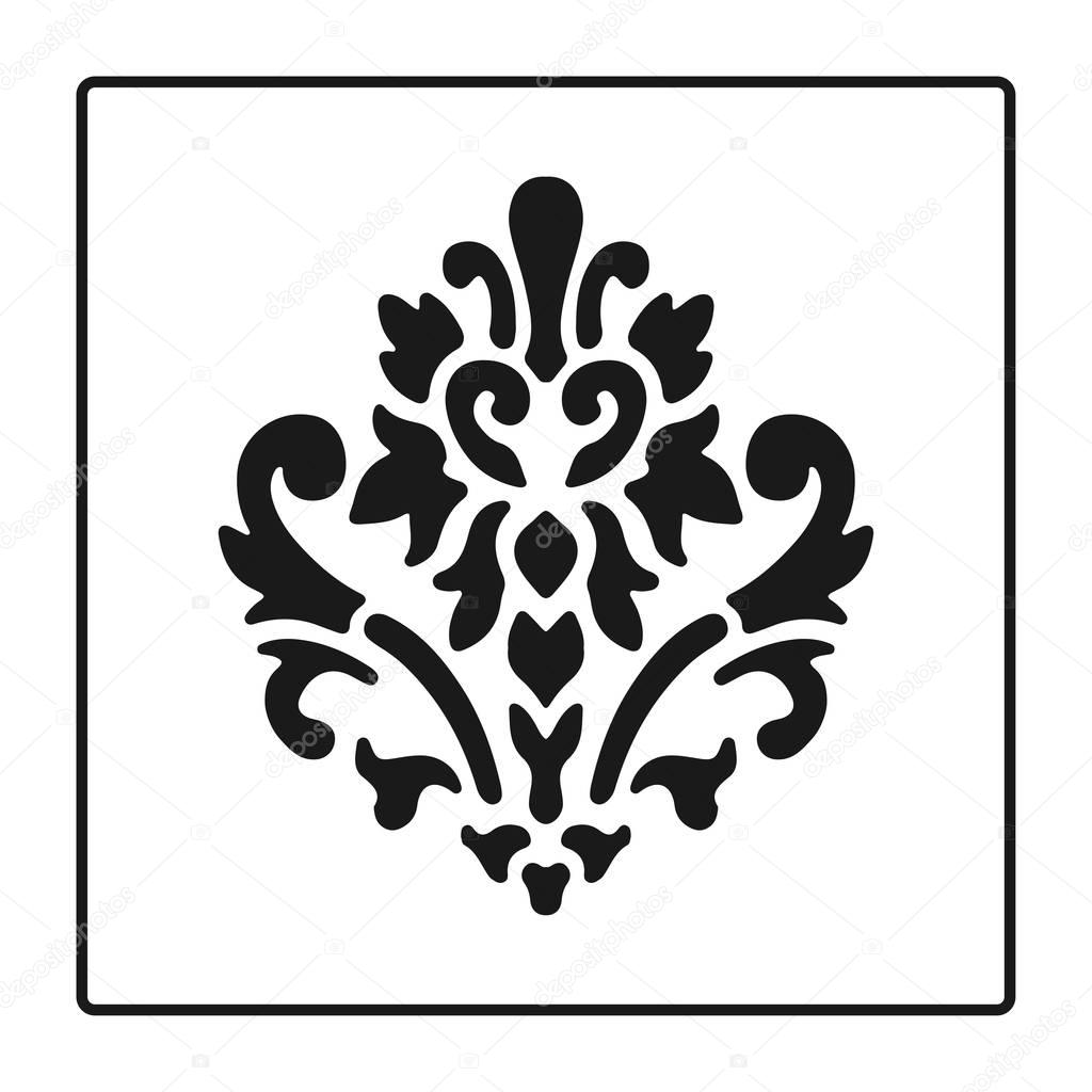 Fleur de lis symbols, black silhouettes - heraldic symbols. Vector Illustration. Medieval signs. Glowing french fleur de lis royal lily. Elegant decoration symbols.