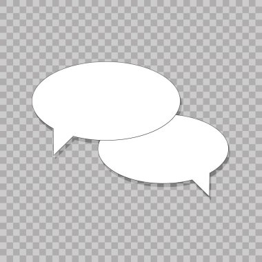 Kabarcık basit izole vektör simgesini eps 10. Düz stil. EPS 10 şeffaf arka plan üzerinde. Grafik tasarım, Web sitesi, kullanıcı arabirimi için trendy düz stil.