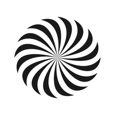 Vektör siyah daire simgesi. Tasarım için öğe. Vektör çizim.