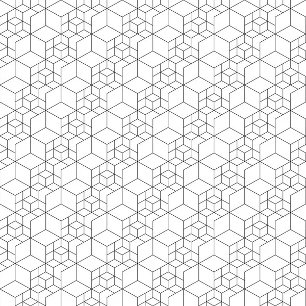 Grid nahtlose pattern.vector illustration.hexagonal Zelltextur. Gitterhintergrund.Geometrisches Design. moderne stilvolle abstrakte Textur. Vorlage für Druck, Textil, Verpackung und Dekoration — Stockvektor