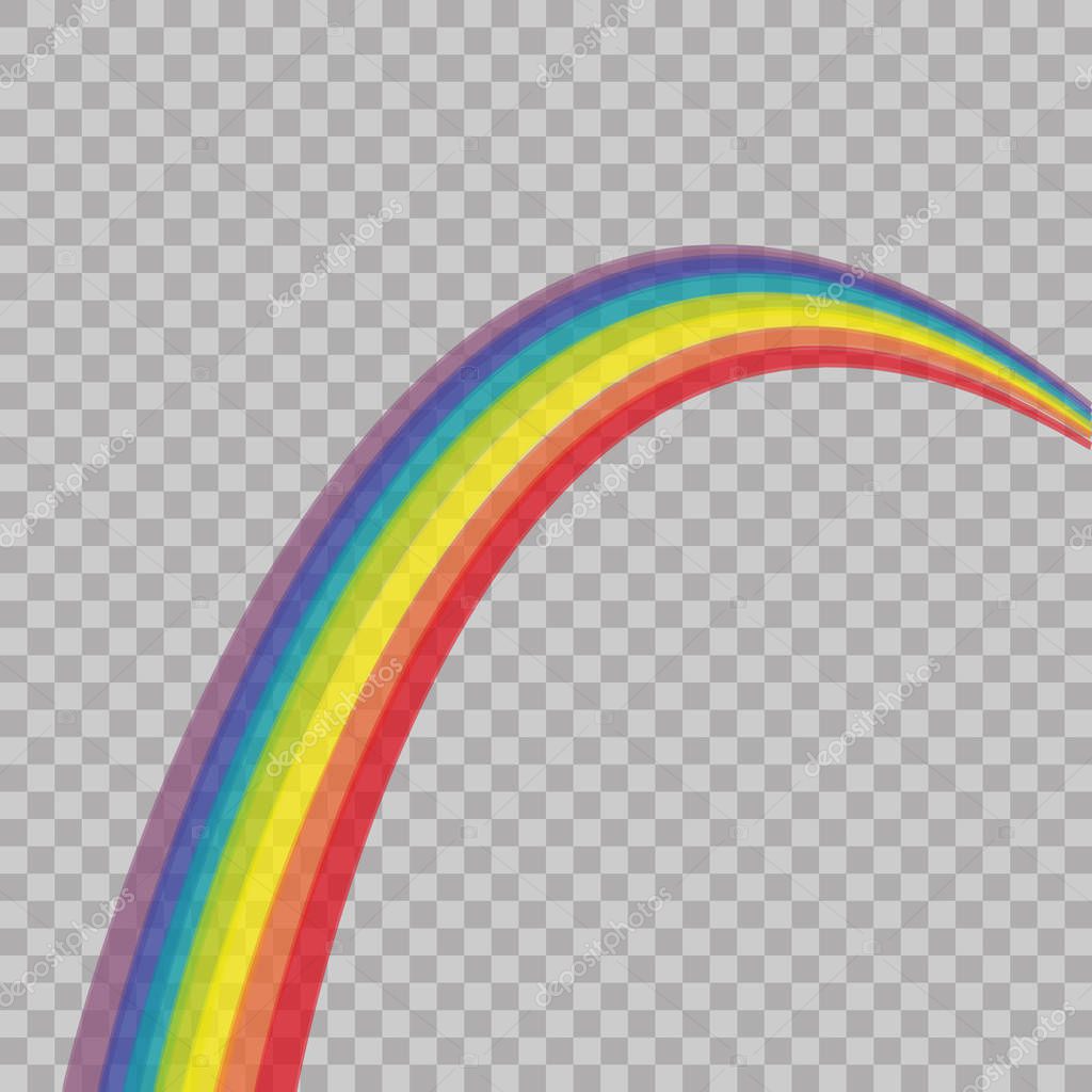 Fondo: arcoiris transparente | Resumen arco iris de colores en fondo