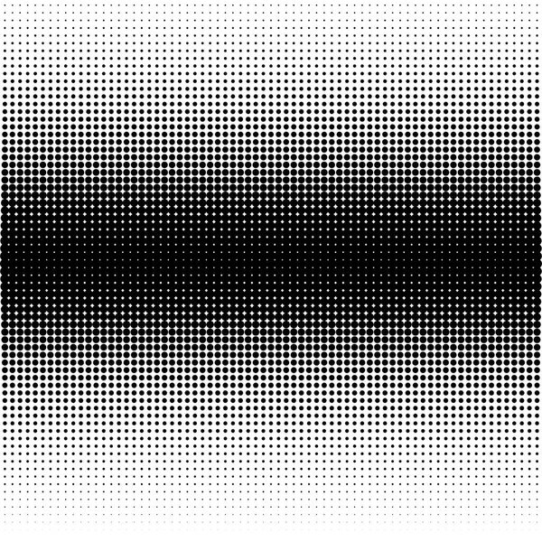 Abstract dotted background. Halftone effect. Vector texture. Modern background.Monochrome geometrical pattern. Strips of points. Black dots on white background. — Stock Vector