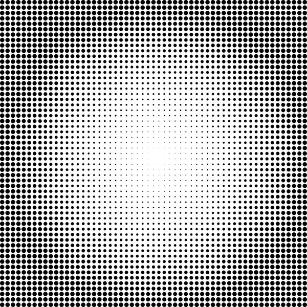 Abstract dotted background.Halftone effect. Vector texture. Modern background. Monochrome geometrical pattern. Strips of points. Black dots on white background. — Stock Vector