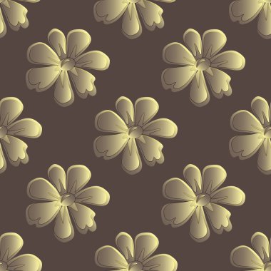 Çiçek geometrik seamless modeli. Moda grafiği. Arka plan tasarım. Modern şık soyut doku. Parmak izi, tekstil, ambalaj ve Dekorasyon, duvar kağıdı için şablon. Vektör çizim.