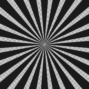 Soyut çizgi roman flaş patlama Radyal arka plan hatları. Yanılsama ışınları. Retro sunburst. Grunge tasarım öğesi. Resimler, duvar kağıtları için iyi. Vektör çizim süper kahraman tasarımı için.