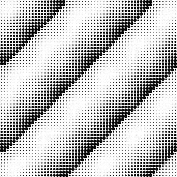 Résumé fond pointillé. Effet demi-teinte. Texture vectorielle. Contexte moderne. Modèle géométrique monochrome. Bandes de points.Pois noirs sur fond blanc . — Image vectorielle