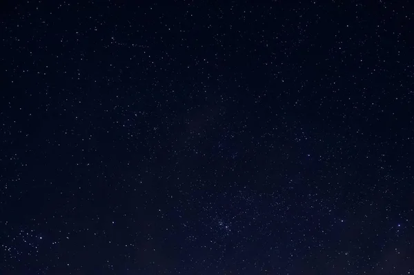 Lange Belichting Nacht Foto Van Een Heldere Sterren Veel Sterren — Stockfoto