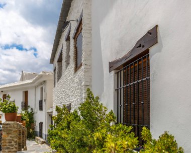 La Alpujarra, Granada, İspanya bir evde güzel cephe