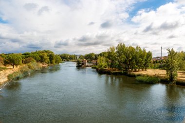 Zamora şehir geçen Duero Nehri