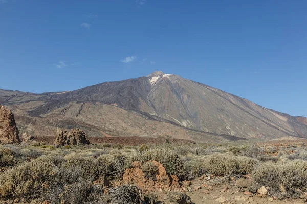 Hermosa vista de la parte superior del volcán Teide en Tenerife —  Fotos de Stock