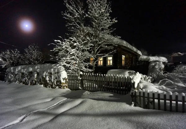 De avond voor Kerstmis. — Stockfoto