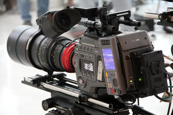 Sony Cinema Film Camera — Stock Photo, Image