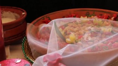 Chana Chaat Pakistan ve Hint kültüründe ünlü bir yemektir..