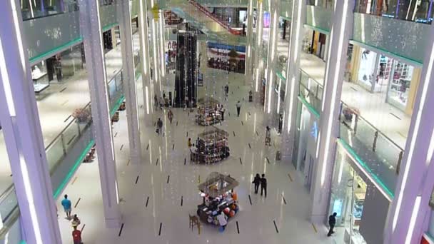 Dubai Émirats Arabes Unis Septembre Acheteurs Dubai Mall Septembre 2010 — Video