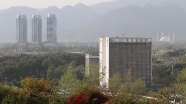 Pakistan 'ın başkenti İslamabad' ın tarihi mimarisi.